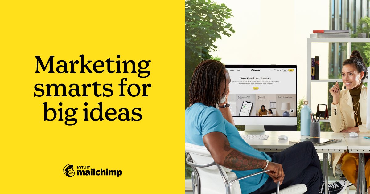 Mailchimp product photo